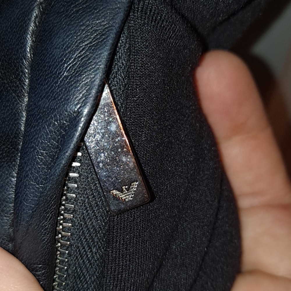 Emporio Armani leather jacket - Picture 5 of 5